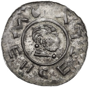 obverse: Bohemia.  Vratislav II (1033-1092). Denar, Praha (Prague) mint