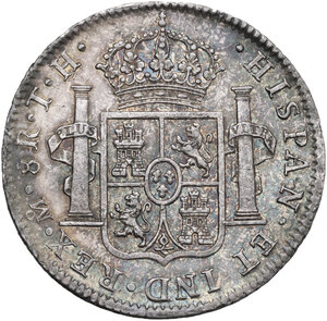reverse: Mexico.  Charles IV of Spain (1788-1808). 8 Reales 1804, Mo-TH, Mexico City mint