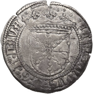 obverse: Spain.  Ferdinand II of Aragon (1479-1516) . Real, Pamplona mint