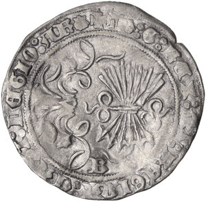 reverse: Spain.  Catholic Kings (1474-1504). Real, Burgos mint