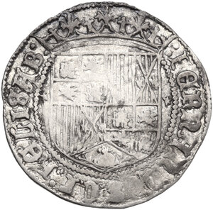 obverse: Spain.  Catholic Kings (1474-1504). Real, Sevilla mint