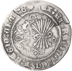 reverse: Spain.  Catholic Kings (1474-1504). Real, Toledo mint