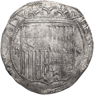 obverse: Spain.  Catholic Kings (1474-1504). 2 reales, Sevilla mint
