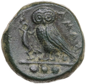 reverse: Kamarina. AE Tetras, c. 410-405 BC