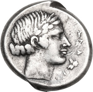 reverse: Katane. AR Tetradrachm, c.  445-435 BC