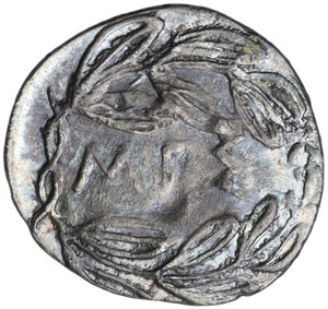 reverse: Messana. AR Litra, c. 412-408 BC