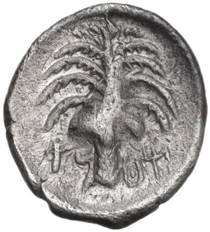 reverse: Motya. AR Litra, c. 405-397 BC