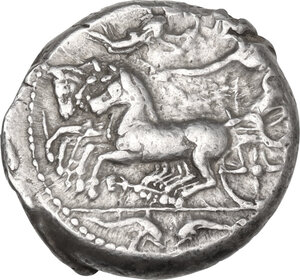obverse: Syracuse.  Second Democracy (466-405 BC).. AR Tetradrachm, c. 415-405 BC
