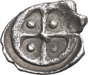 reverse: Uncertain mint. AR Pentonkion – Hemilitra, late 5th century BC