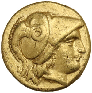 obverse: Kings of Macedon.  Philip III Arrhidaios (323-317 BC).. AV Stater. Sardes mint, c. 323-319 BC