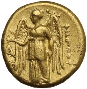 reverse: Kings of Macedon.  Philip III Arrhidaios (323-317 BC).. AV Stater. Sardes mint, c. 323-319 BC