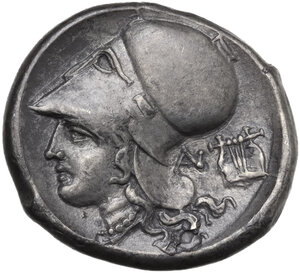 reverse: Akarnania, Anaktorion. AR Stater, c. 320-280 BC