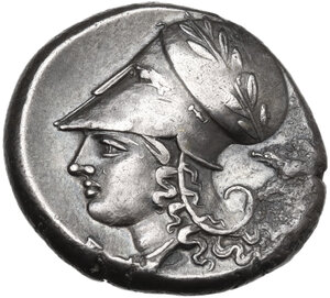 reverse: Corinthia, Corinth. AR Stater, c. 375-300 BC