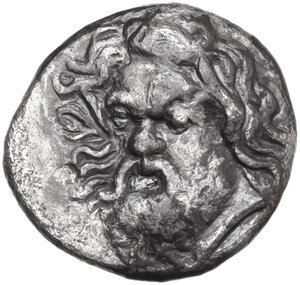 obverse: Cimmerian Bosporos, Pantikapaion. AR Drachm, 340-325 BC
