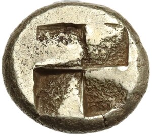 reverse: Ionia, Phokaia.  EL Hekte – Sixth Stater, c. 478-387 BC