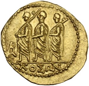 obverse: Skythia, Geto-Dacians.  Koson, mid 1st century BC.. AV Stater