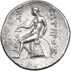 reverse: Seleucid Kings.  Antiochos I Soter (294-261 BC).. AR Tetradrachm. ΔEΛ-monogram mint, associated with Antioch, c. 246-244 BC
