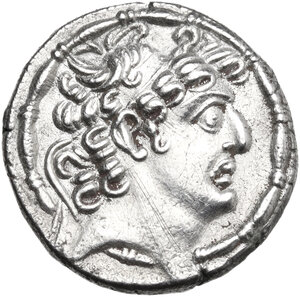 obverse: Seleucid Kings.  Philip I Philadelphos (95/4-76/5 BC). AR Tetradrachm. Antioch on the Orontes mint(?)