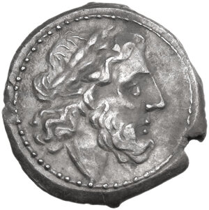 obverse: Anonymous. AR Victoriatus, uncertain Campanian mints, 215-211 BC