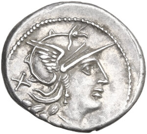 obverse: C. Maianius.. AR Denarius, 152 BC