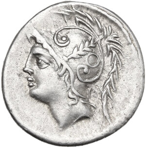 obverse: Q. Thermus M.f.. AR Denarius, 103 BC