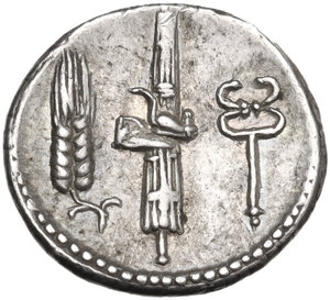 reverse: C. Norbanus. AR Denarius, Rome mint, 83 BC