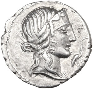 obverse: Q. Caecilius Metellus Pius.. AR Denarius, 81 BC