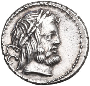 obverse: L. Procilius. AR Denarius, Rome mint, 80 BC