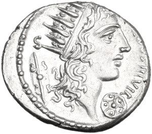 reverse: C. Coelius Caldus. AR Denarius, 51 BC