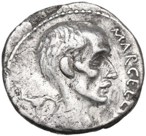 obverse: P. Cornelius Lentulus Marcellinus.. AR Denarius, 50 BC