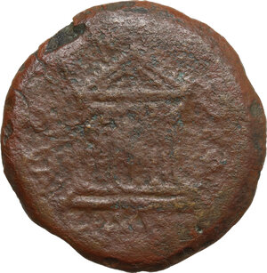 reverse: Marcus Lurius. . AE 29 mm (Semiuncial As). Sardinia, Turris Libisonis(?). Circa 46-40 BC