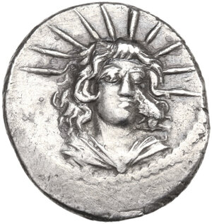 obverse: L. Mussidius Longus. AR Denarius, Rome mint, 42 BC