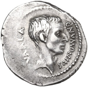 obverse: C. Numonius Vaala.. AR Denarius, 41 BC