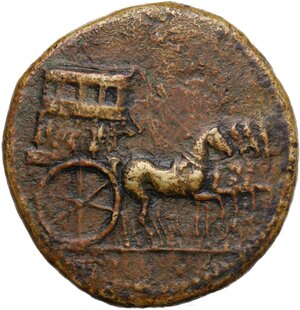 obverse: Tiberius (14-37 AD).. AE Sestertius. Rome mint, struck c. AD 36-37