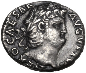 obverse: Nero (54 68).. AR Denarius. Rome mint. Struck circa 65-66 AD