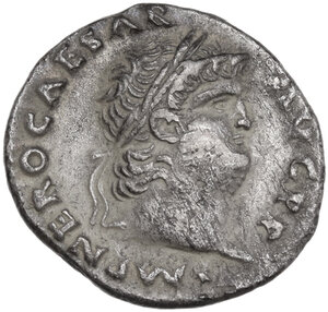 obverse: Nero (54-68).. AR Denarius, struck 68 AD