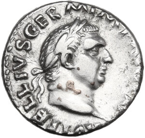 obverse: Vitellius (69 AD).. AR Denarius. Rome mint. Struck circa late April-20 December