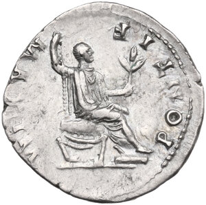 reverse: Vespasian (69-79 AD).. AR Denarius. Rome mint. Struck AD 73