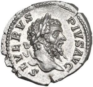 obverse: Septimius Severus (193-211).. AR Denarius, 209 AD