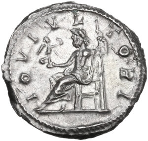 reverse: Severus Alexander (222-235 AD).. AR Denarius. Rome mint. 5th emission, AD 225
