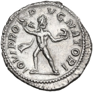reverse: Severus Alexander (222-235 AD).. AR Denarius, AD 232