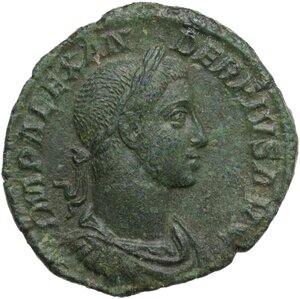 obverse: Severus Alexander (222-235 AD).. AE Sestertius, Rome mint, 231 AD