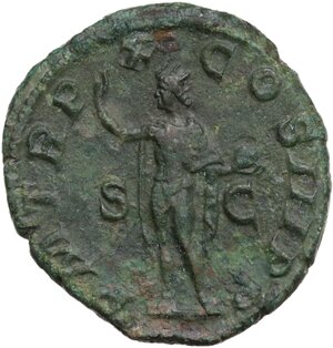 reverse: Severus Alexander (222-235 AD).. AE Sestertius, Rome mint, 231 AD
