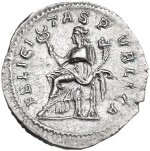 reverse: Julia Mamaea (died 235 AD).. AR Denarius. Rome mint. 11th emission of Severus Alexander, AD 230