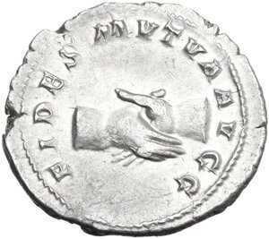 reverse: Balbinus (238 AD).. AR Antoninianus. Rome mint. 2nd emission