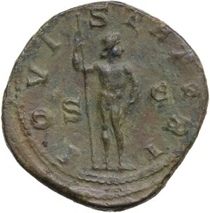 reverse: Gordian III (238-244). AE Sestertius. Rome mint, AD 244 (?)