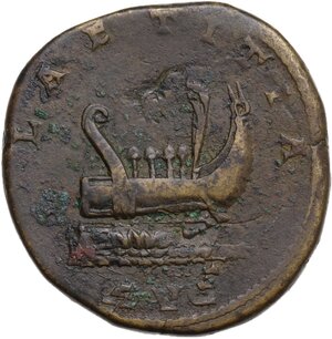 reverse: Postumus. Romano-Gallic Emperor (259-268).. AE Double Sestertius. Treveri (Trier) mint. 3rd bronze emission, AD 261