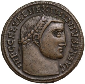 obverse: Maximinus II (309-313).. AE Follis. Alexandria mint. 3rd officina. Struck AD 311