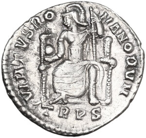 reverse: Gratian (367-383) . AR Siliqua, Treveri mint