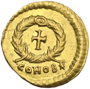 reverse: Eudocia, wife of Theodosius II (died 460 AD). . AV Tremissis, c. 444 AD. Constantinople mint